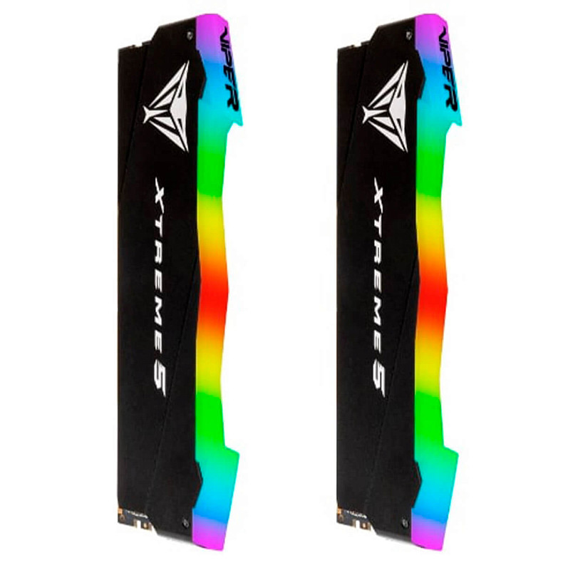ОЗУ DDR5 2х16GB/7600 Patriot Viper Xtreme 5 RGB (PVX532G76C36K)
