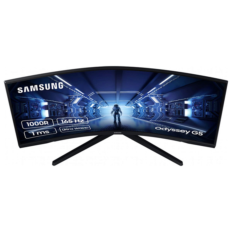 Монітор Samsung 34" Odyssey G5 (LC34G55TWWIXCI) VA Black Curved