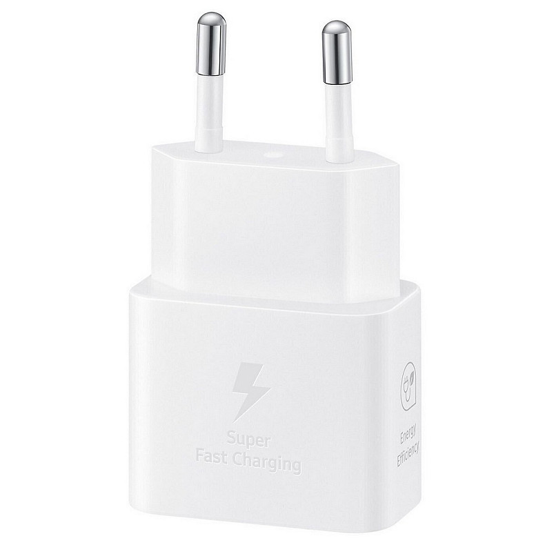 Сетевая зарядка SAMSUNG 25W Travel Adapter + Type-C cable White/EP-T2510XWEGEU