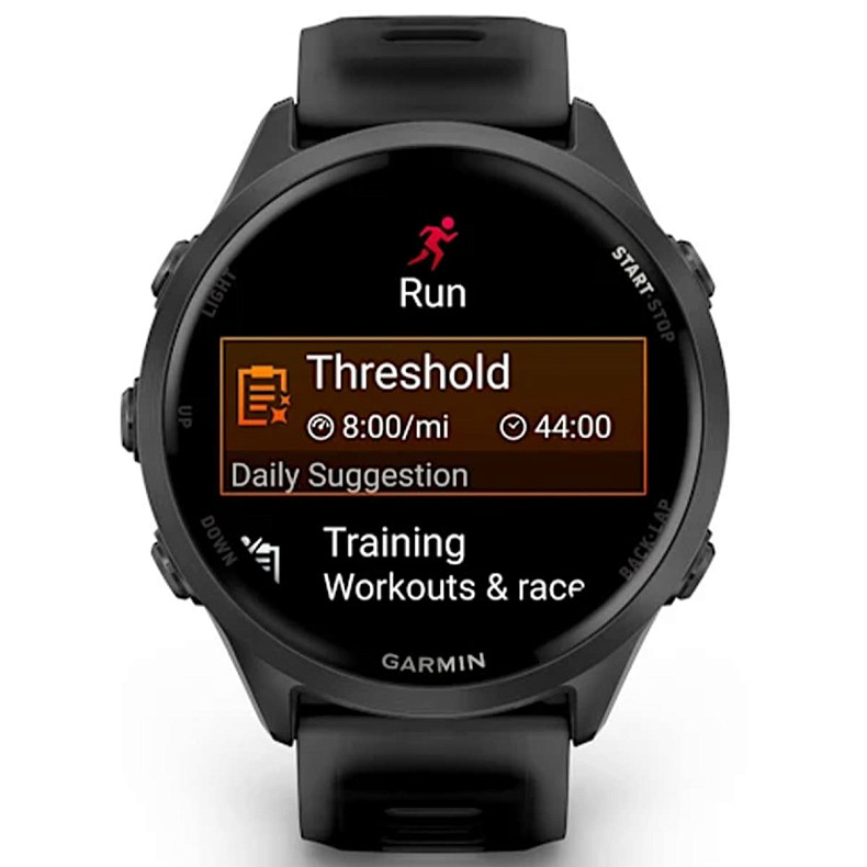 Спортивные часы Garmin Forerunner 570 47mm Slate Gray Aluminum with Translucent Black/Black Band (010-02971-00)