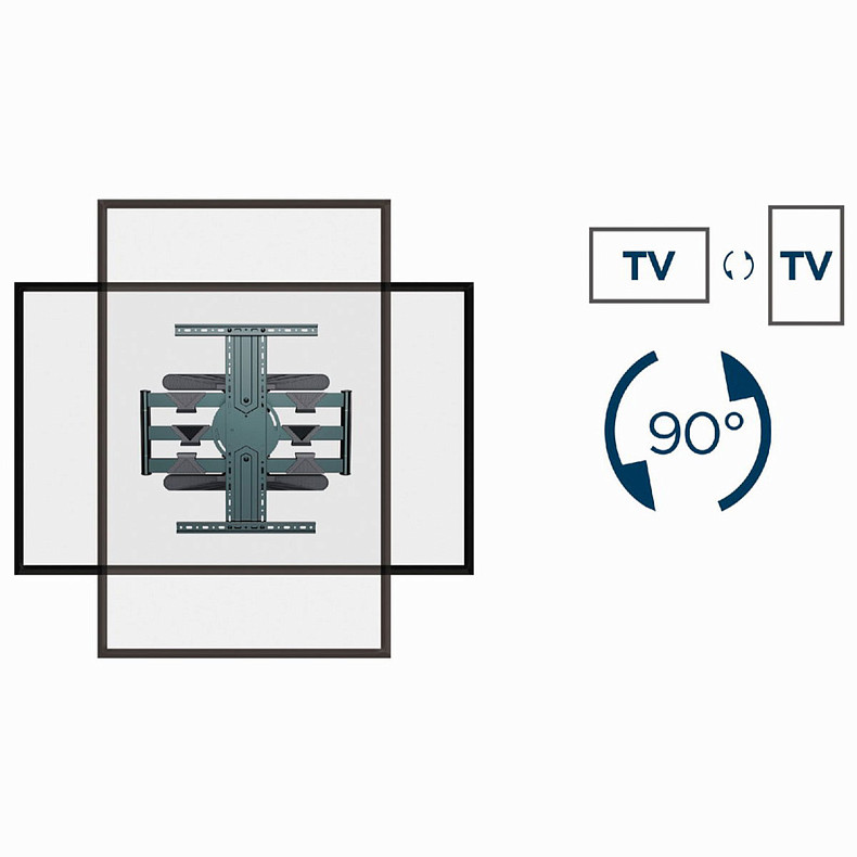 Крепление для TV Gembird WM-80STR-01