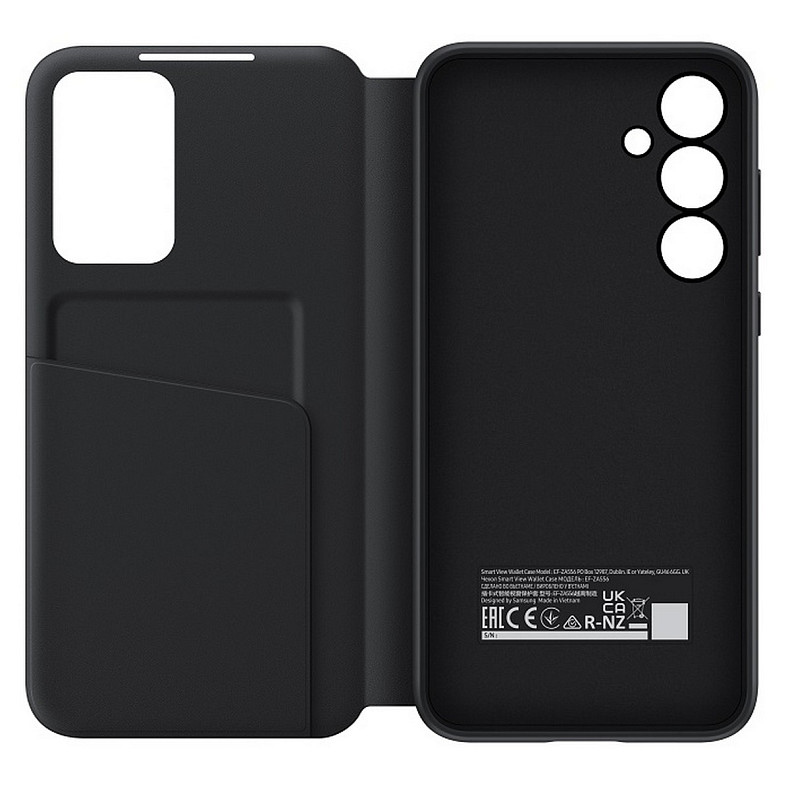 Чехол SAMSUNG для A55 Smart View Wallet Case EF-ZA556CBEGWW/Black