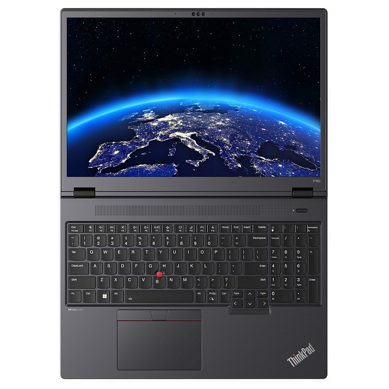 Ноутбук Lenovo ThinkPad P16v-G1 16" WUXGA IPS AG, Intel i7-13700H, 32GB, F1TB, UMA, DOS, чорний