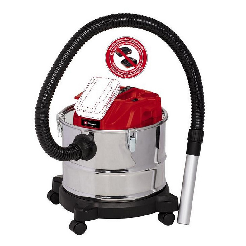 Пилосос для збору золи Einhell TE-AV 1815 Li C Solo (2351700)