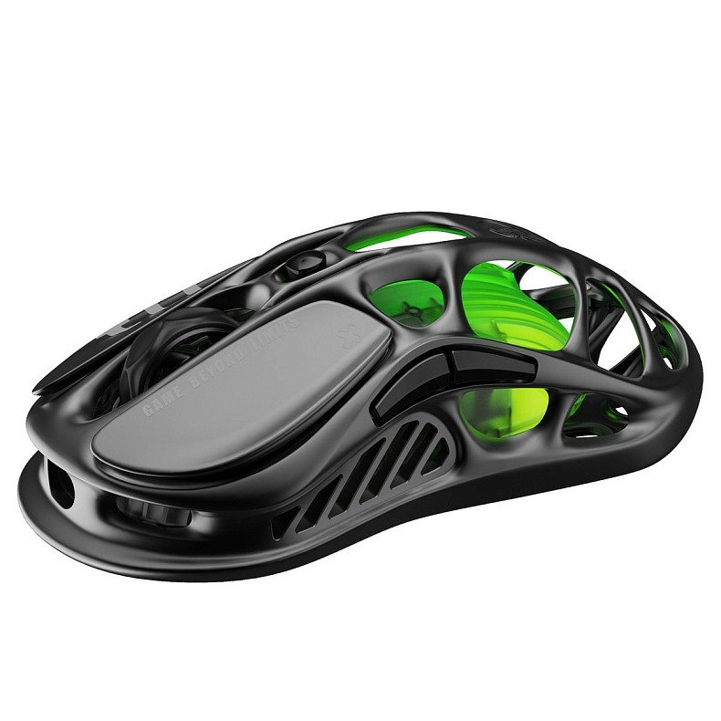 Мышь GravaStar Mercury M1 Pro, magnesium alloy body, BT/WL/USB-A, RGB, Gunmetal Gray