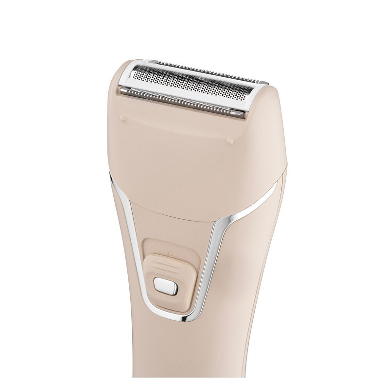 Епілятор Ardesto 2в1 Pearl Cream LESH-Y700PERL, пінцетний, акумул., пінцет.-18, сух., насадок-2, беж