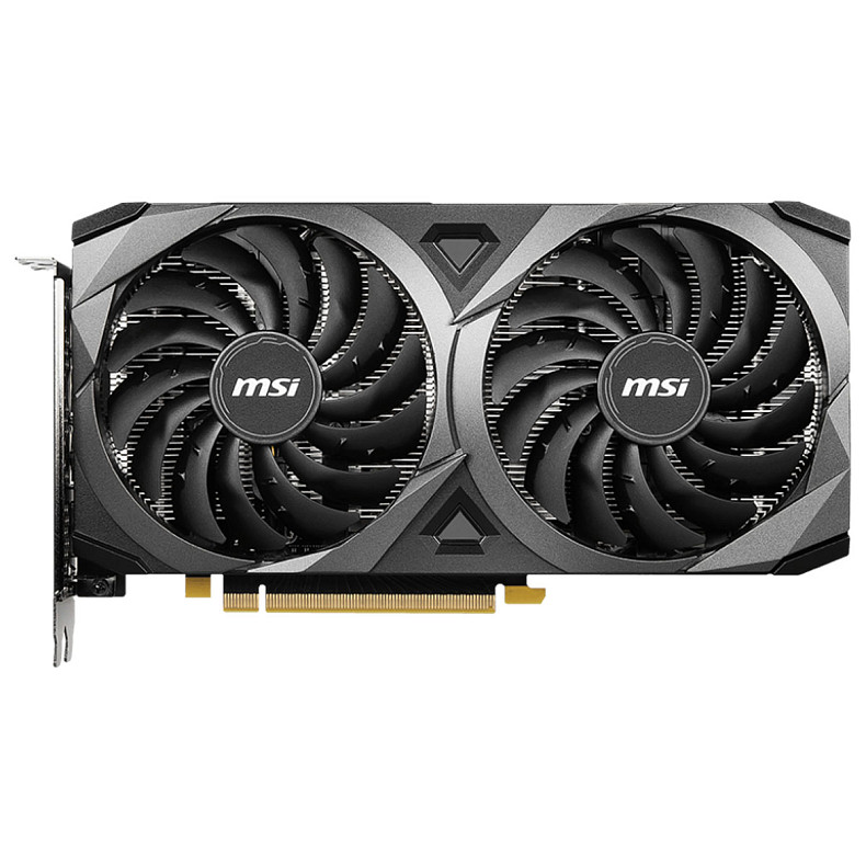 Відеокарта GF RTX 3060 8GB GDDR6 Ventus 2X MSI (GeForce RTX 3060 VENTUS 2X 8G)