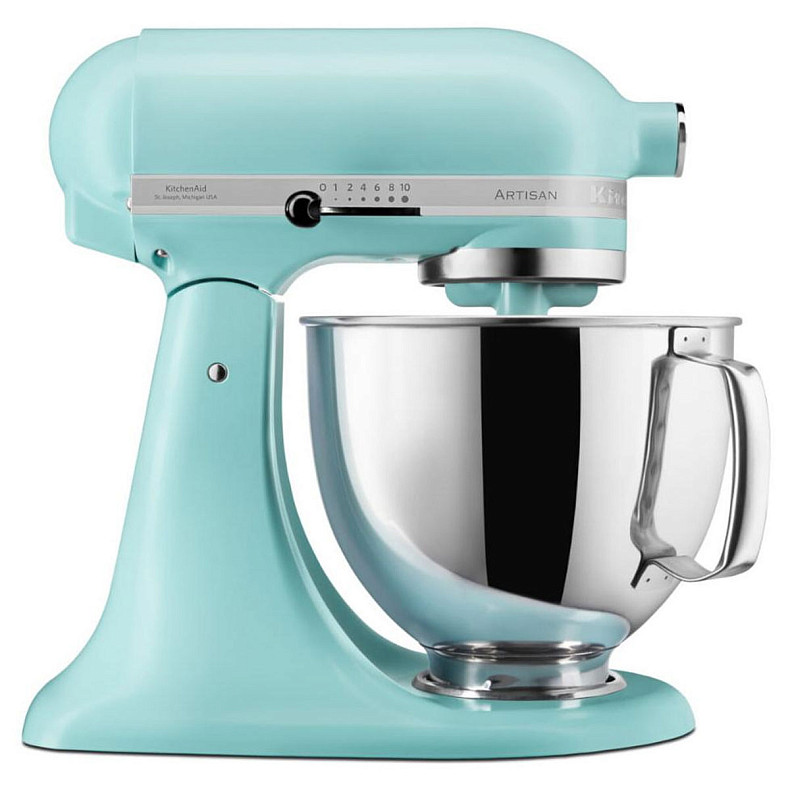 Кухонна машина KitchenAid Artisan 4,8 л 5KSM125EMI з відкидним блоком, колір мінеральна вода