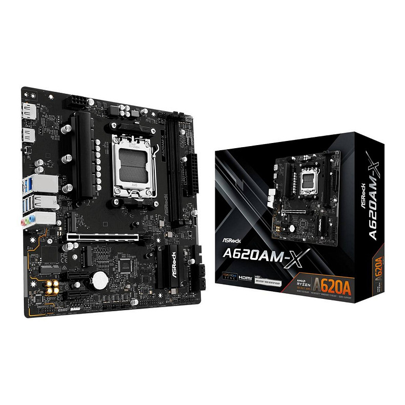 Материнская плата ASRock A620AM-X Socket AM5