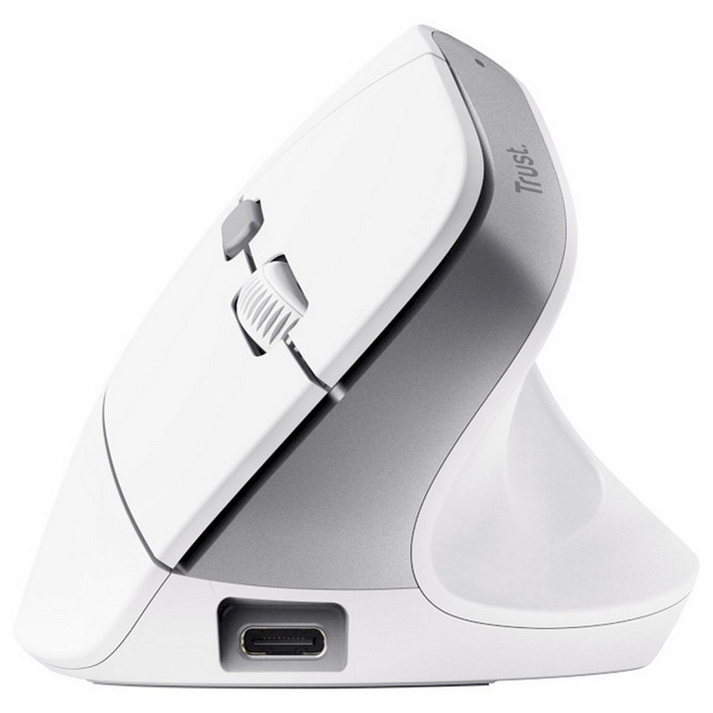 Мышь Trust Bayo II Ergonomic, WL, белый