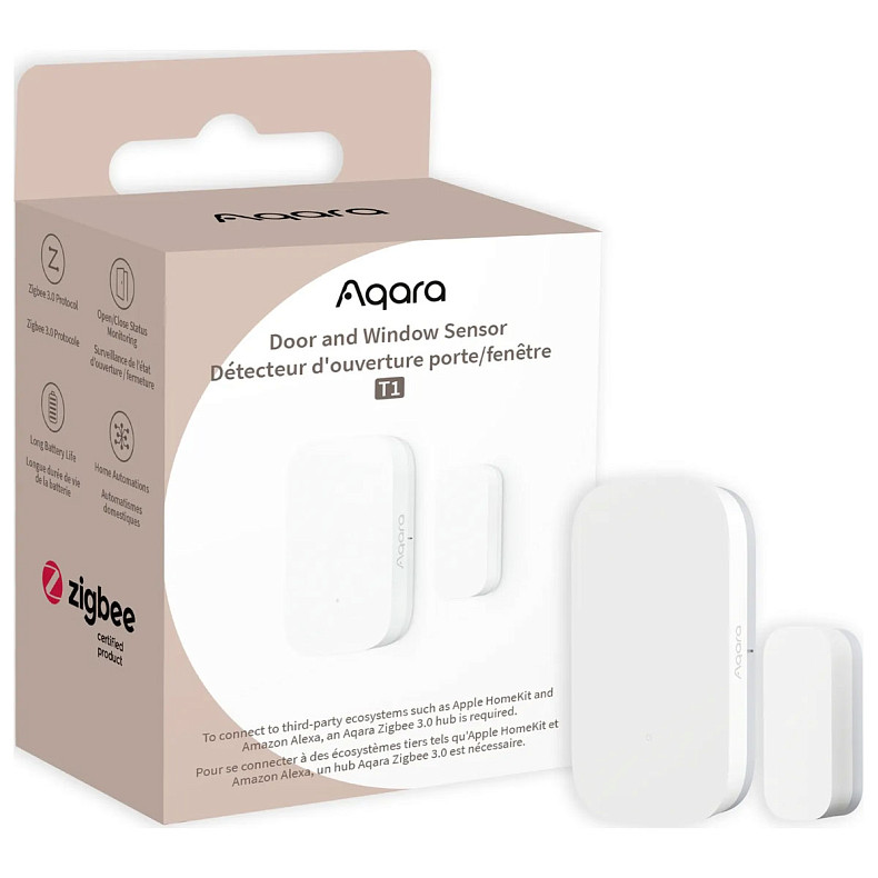 Датчик відкриття дверей/вікна Aqara Door and Window Sensor T1 (DW-S03D)