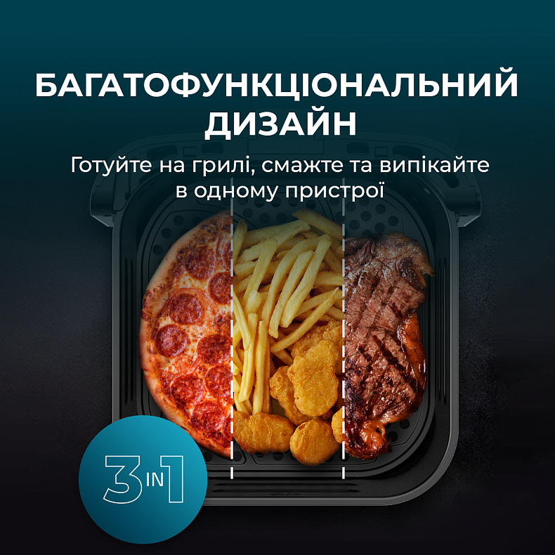 Мультипечь (аэрогриль-фритюрница) CECOTEC Cecofry&Grill Duoheat 4000