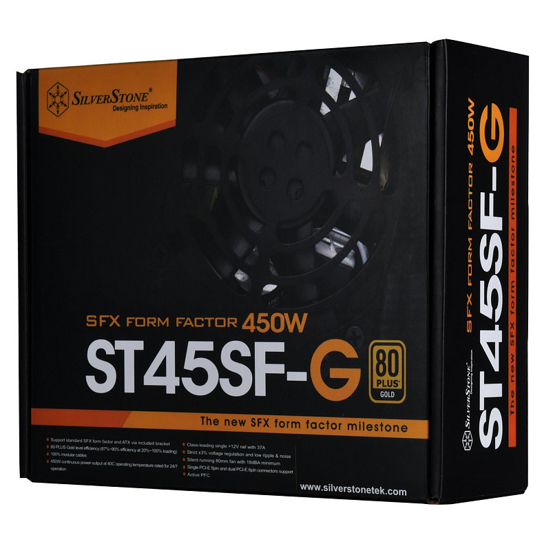 Блок живлення SilverStone STRIDER ST45SF-G V 2.0 450W (SST-ST45SF-G)