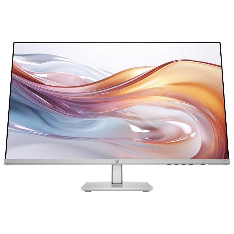 Монітор 27" HP S5 527SH, IPS, 100Hz, VGA, 2xHDMI, HAS, сріблястий