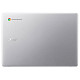 Ноутбук Acer Chromebook CB311-12H 11" IPS, Intel C N100, 4GB, F64GB, UMA, ChromeOS, сріблястий