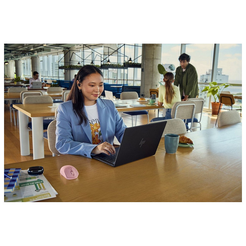 Миша HP 400 Quiet, WL/BT, рожевий