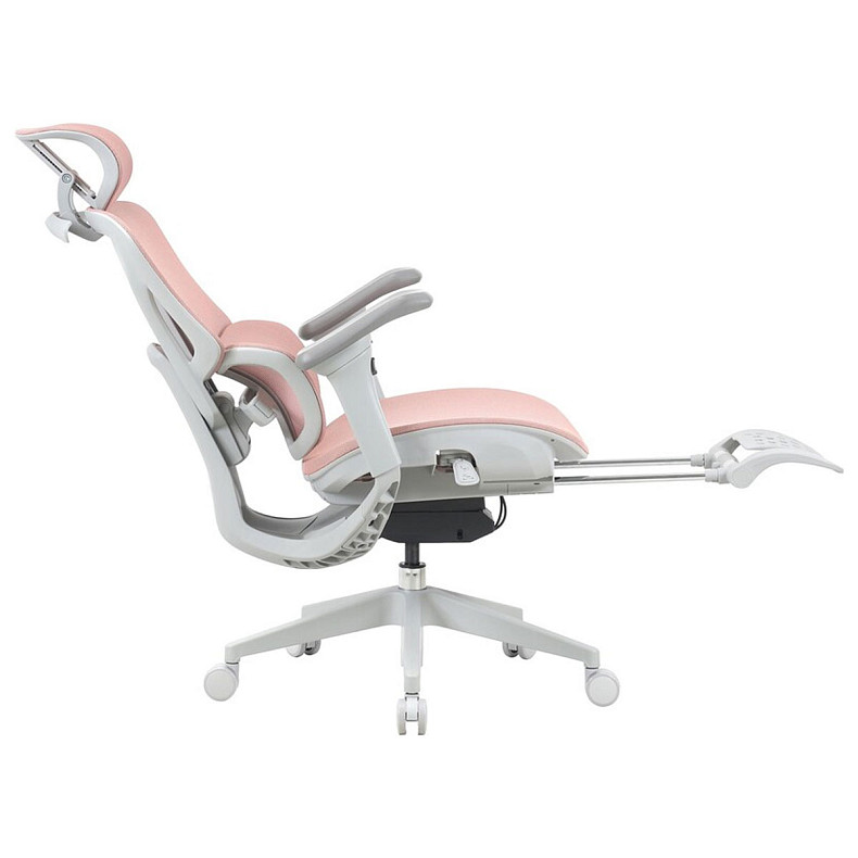 Крісло офісне OfficePro Elite OC950GLP Gray/Light Pink
