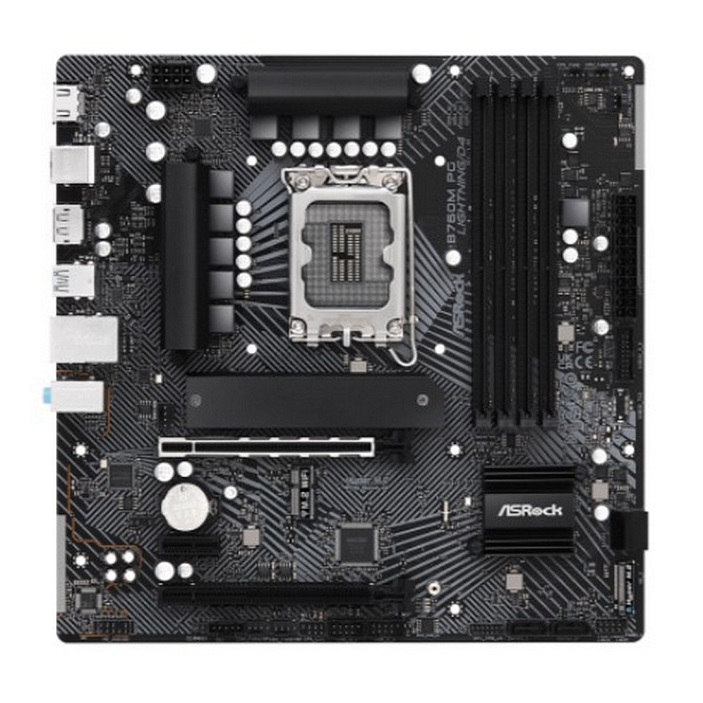 Материнська плата ASRock B760M PG Lightning/D4 Socket 1700