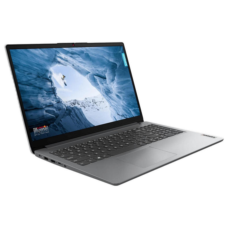 Ноутбук Lenovo IdeaPad 1-15IAU7 15.6" FHD IPS AG, Intel i5-1235U, 16GB, F512GB, UMA, DOS, сірий