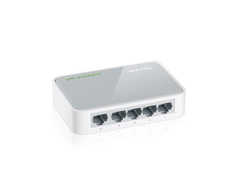 Комутатор TP-Link TL-SF1005D (5х10/100 Мбит, настільний)