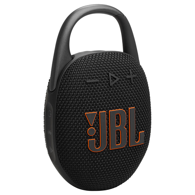 Портативная акустика JBL Clip 5 Black (JBLCLIP5BLK)