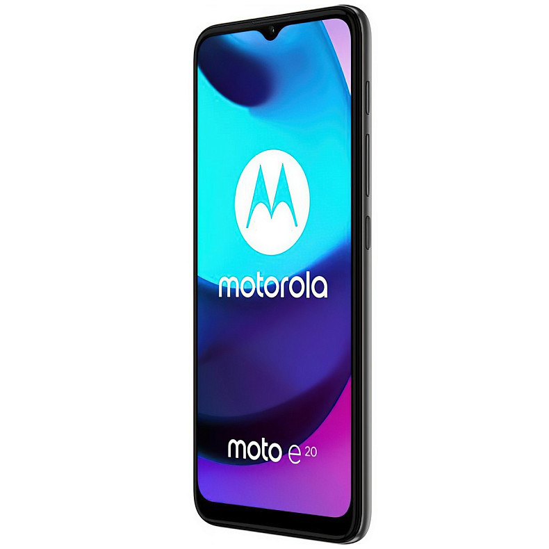Смартфон Motorola Moto E20 2/32GB Dual Sim Graphite Gray (TKOMOTSZA0096)_