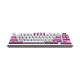 Клавіатура MSI Forge GK600 TKL W Violet UA 83key Mechanical Linear USB-A Wireless Blue