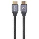 Кабель premium в блістері HDMI V.2.0, 4К 60 Гц, HDR, 18Gbps, YUV 4:4:4, нейлонове обплетення, 10 м