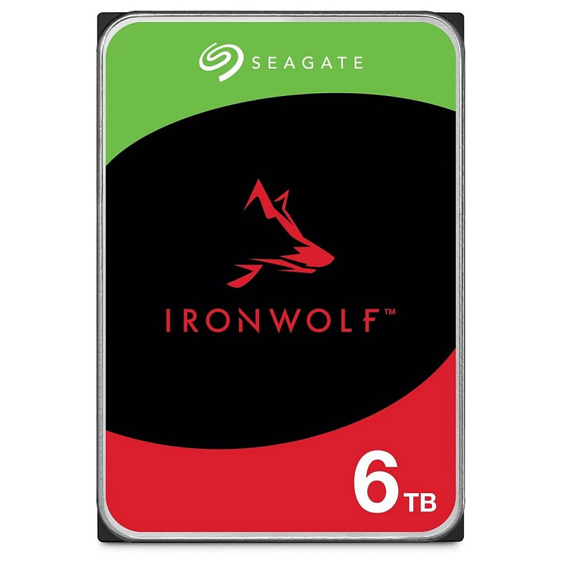 Жесткий диск Seagate 6TB 3.5" 5400 256MB SATA IronWolf