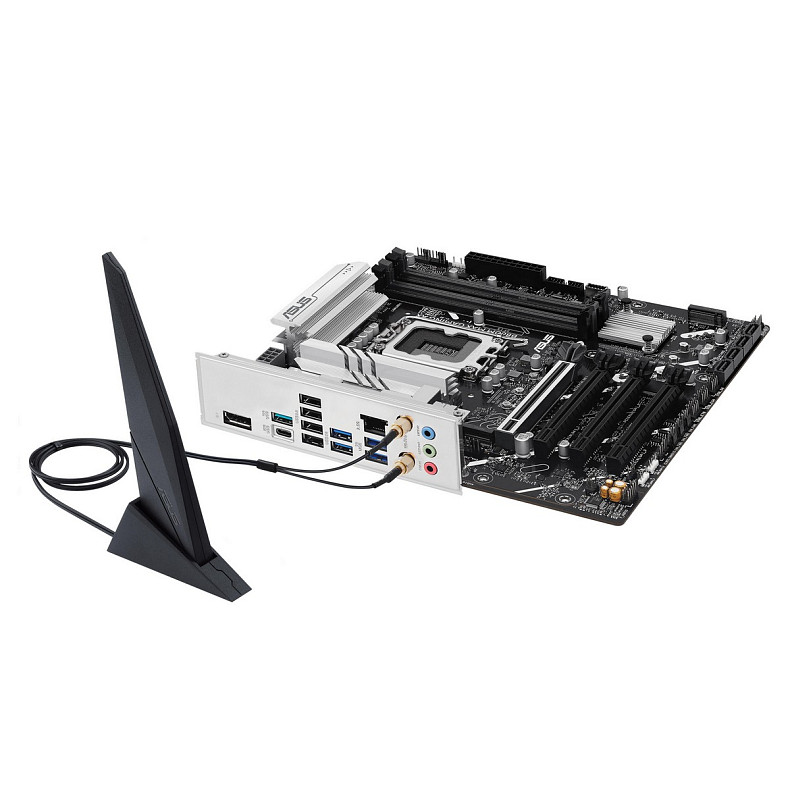 Материнcька плата ASUS B860M MAX GAMING AX s1851 B860 4xDDR5 M.2 DP USB Type-C Wi-Fi BT mATX