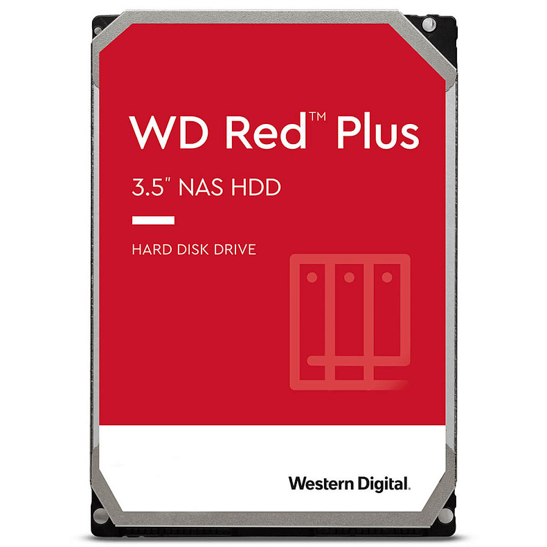 Жесткий диск WD 12.0TB Red Plus 7200rpm 256MB (WD120EFBX)