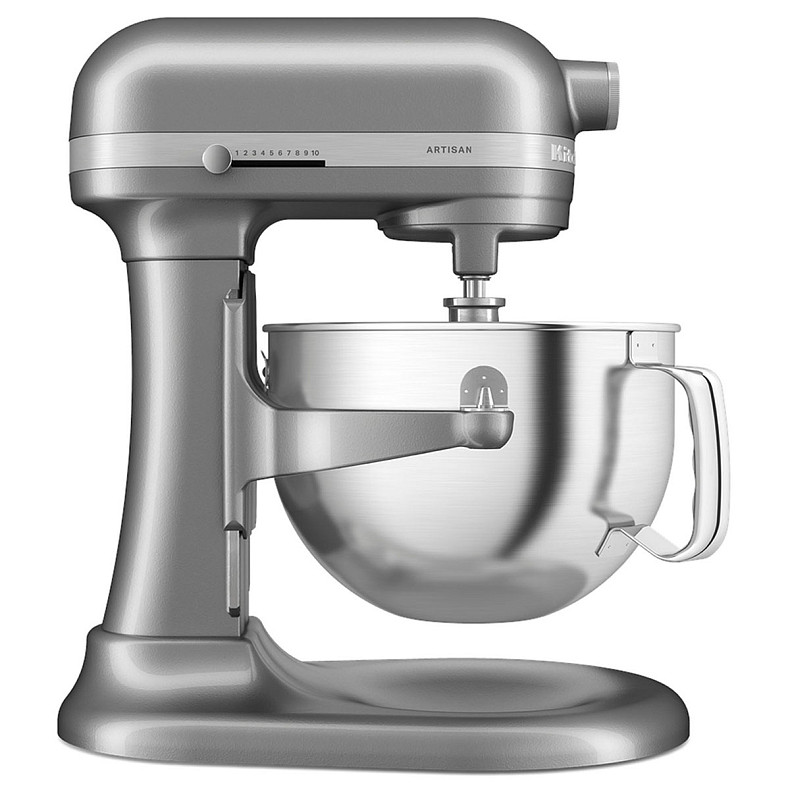 Кухонный комбайн KitchenAid Artisan 5,6 л 5KSM60SPXECU с подъемной чашей, серебристый