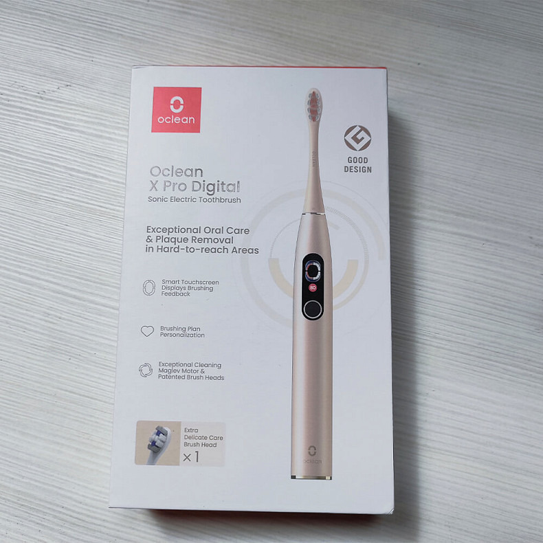 Oclean X Pro Digital Electric Toothbrush Champagne Gold - Повреждена упаковка