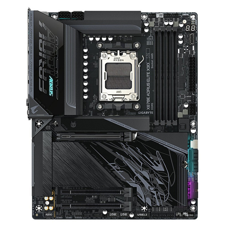 Материнская плата Gigabyte X870E Aorus Elite X3D Socket AM5