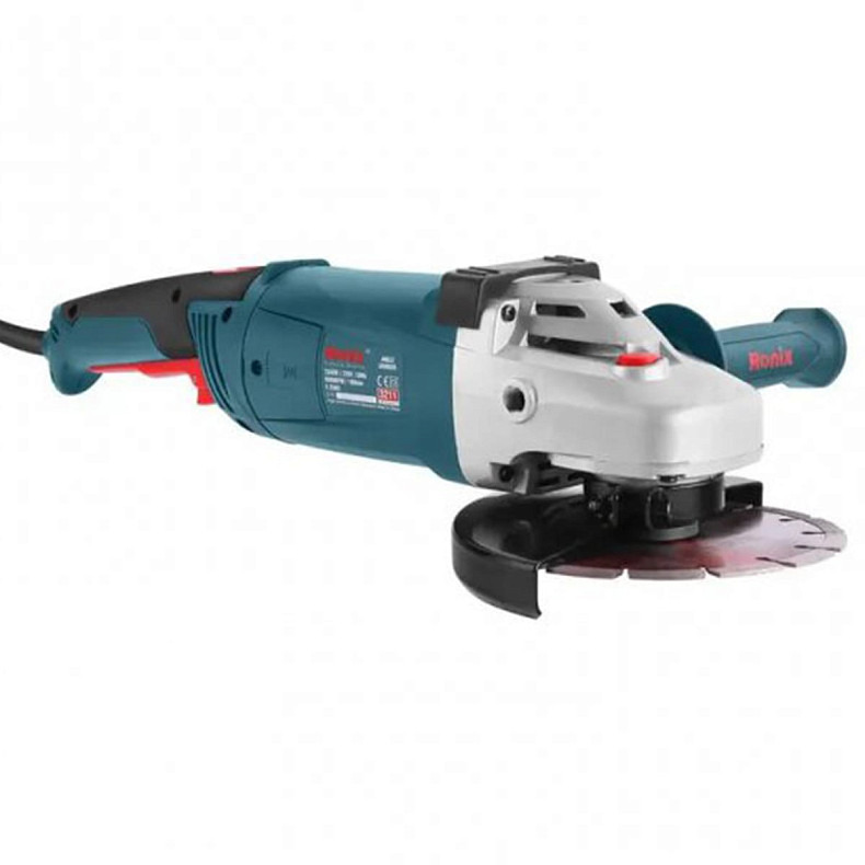 Кутова шліфмашина Ronix 2350Вт, 180мм (3211)