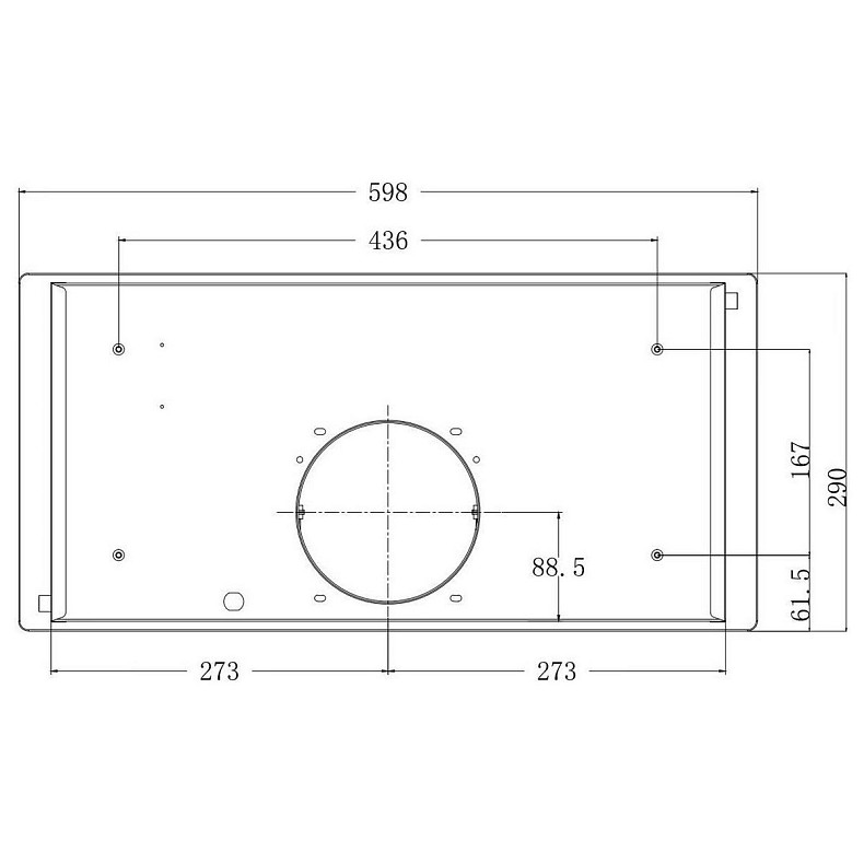 Кухонна витяжка Hansa OMP6555BGH
