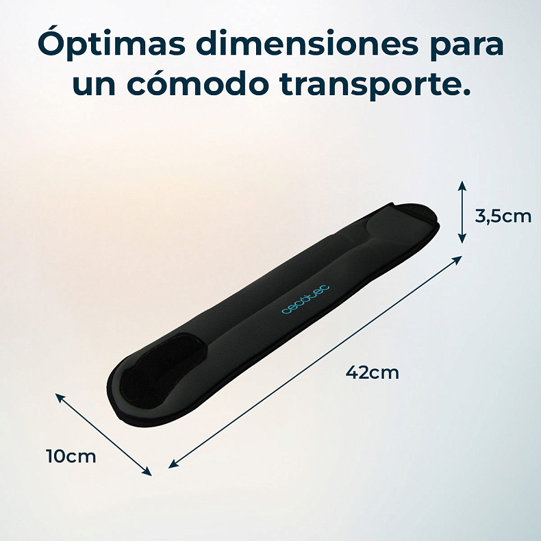 Обтяжувачі Cecotec Drumfit AnkleBell 2000 Neo (2шт по 2кг)