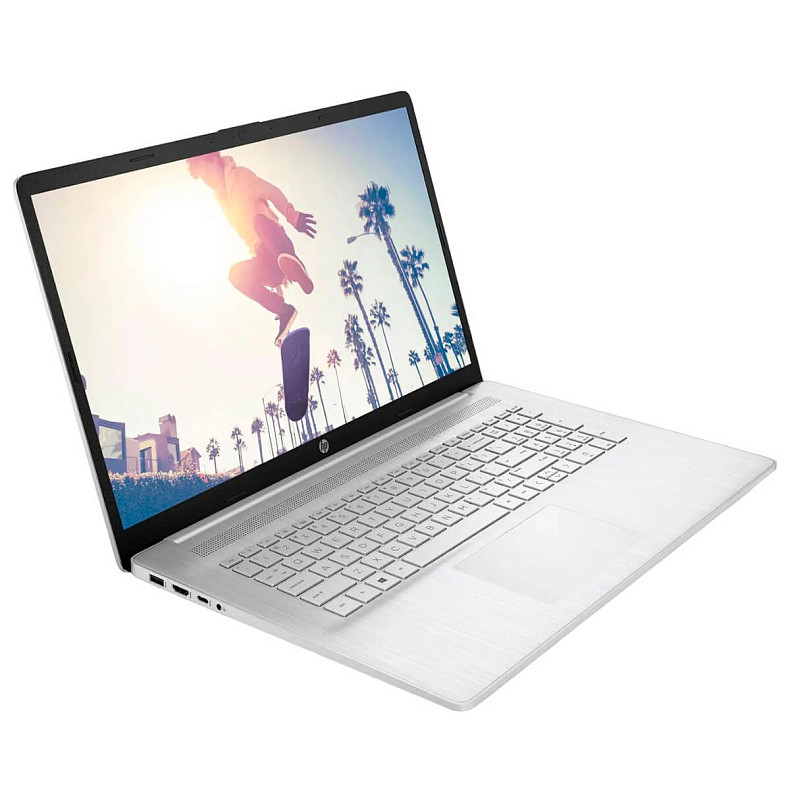 Ноутбук HP 17-cp3001ua 17.3" FHD IPS AG, AMD R7-7730U, 16GB, F1024GB, UMA, DOS, сріблястий (826W8EA)