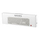 Клавиатура мембрана Keychron B6 Pro, USB/WL/BT, ivory white