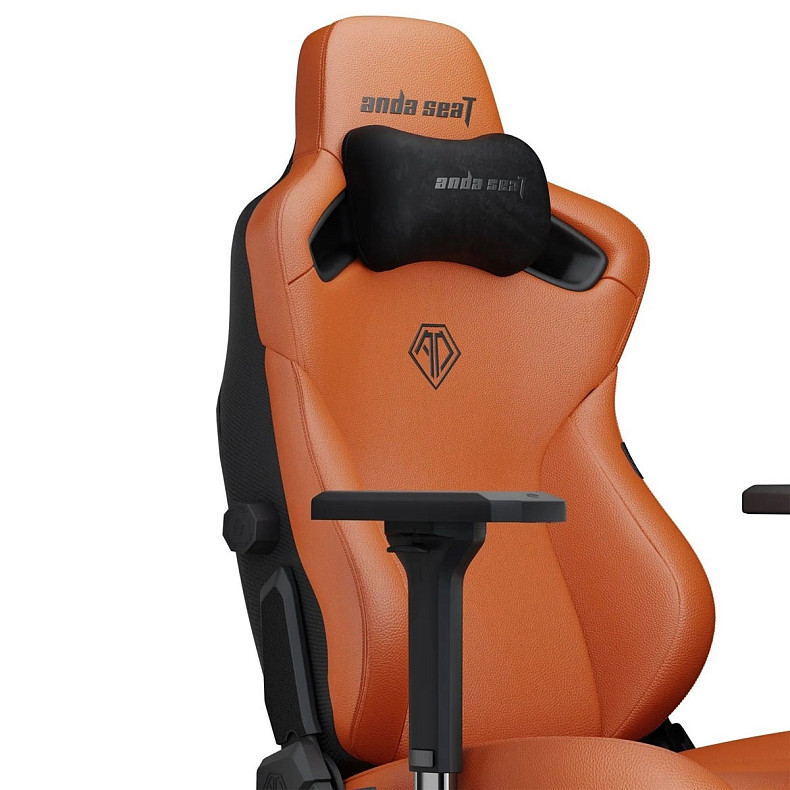 Крісло для геймерів Anda Seat Kaiser 3 Orange Size L (AD12YDC-L-01-O-PV/C)