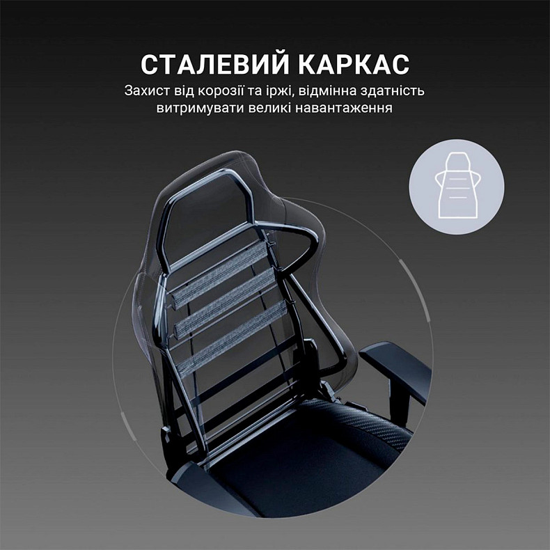 Крісло для геймерів Anda Seat Luna Pro Gray Fabric Size L (AD18T-44-G-F)