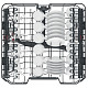 Вбудована посудомийна машина Whirlpool WIC3C34PFE S