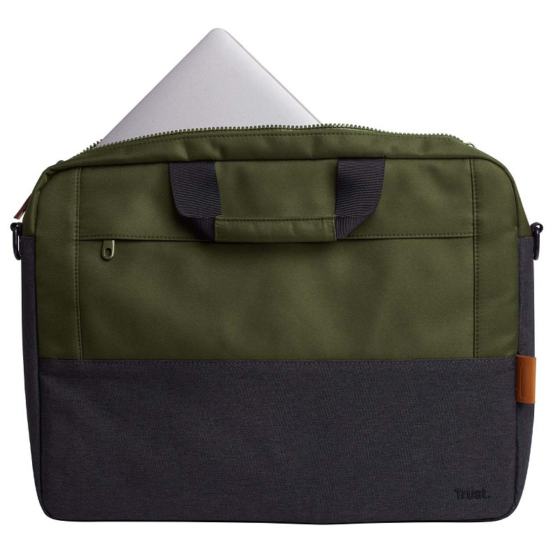 Сумка для ноутбука Trust Lisboa 16 laptop carry bag Green