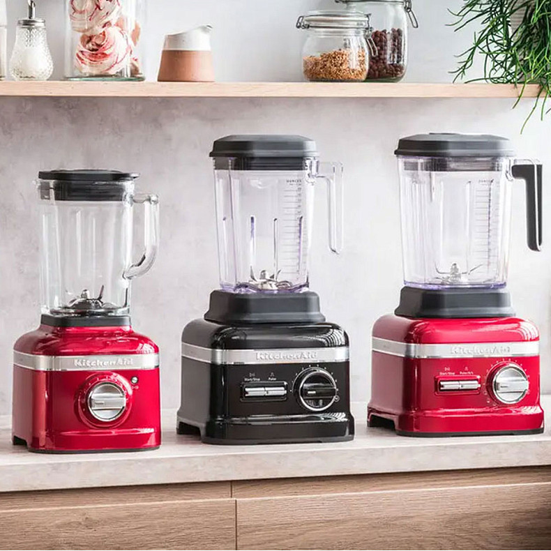 Блендер KitchenAid Artisan K400 1,4 л 5KSB4026ECA зі скляним стаканом карамельне яблуко