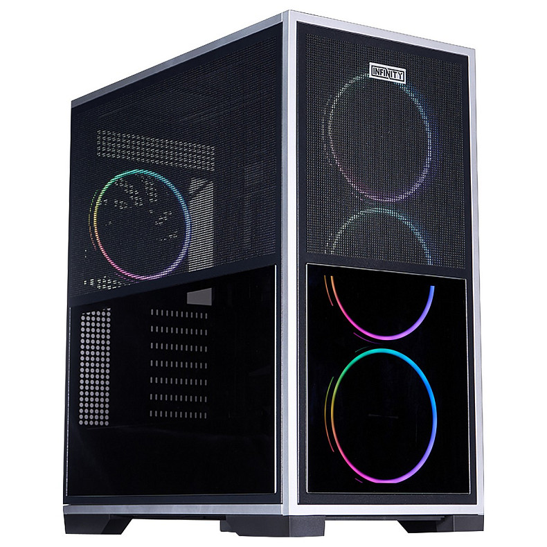 Корпус 1stPlayer IF8-BK-4FO7-14 Black