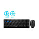 Комплект (клавіатура + миша) RAPOO 9300M black