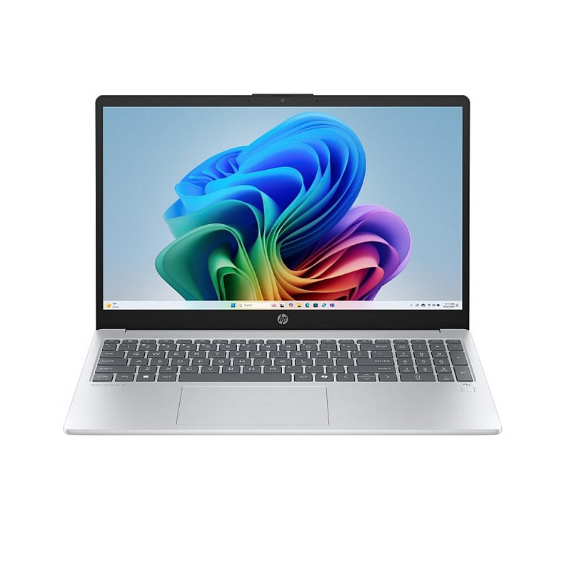 Ноутбук HP OmniBook 3 15-fn0004ua 15.6" FHD IPS AG, AMD AI 7 350, 16GB, F1TB, UMA, Win11, сріблястий