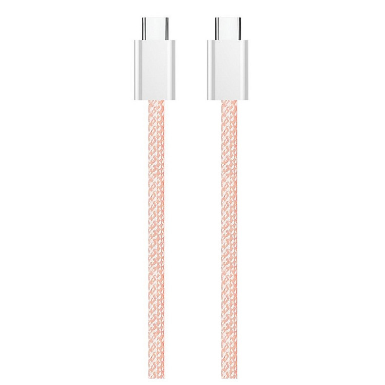 Кабель ColorWay USB Type-C + USB Type-C (M/M), 3.0 А, 1 м, Pink (CW-CBPDCC061-P)