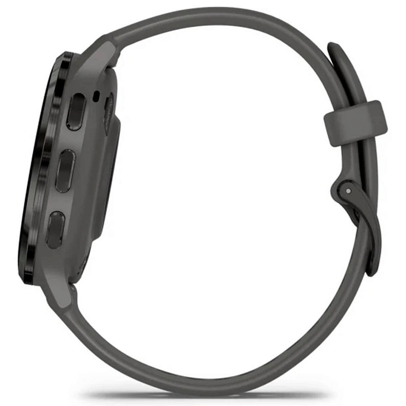 Спортивные часы GARMIN Venu 3s Slate Stainless Steel Bezel with Pebble Gray Case and Silicone Band