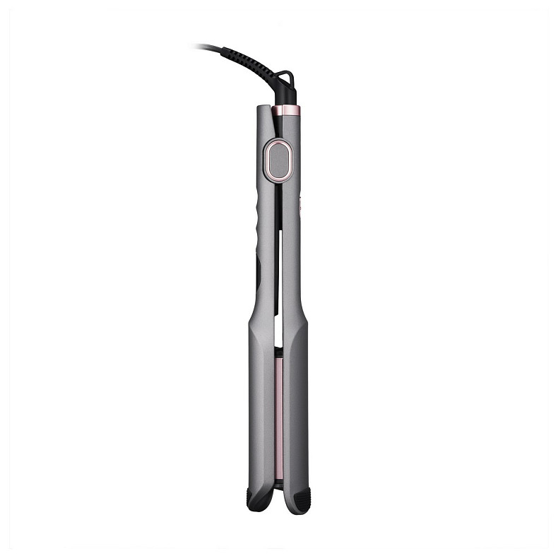 Плойка для завивки волос Ardesto Pink Touch, 55Вт, 100-200C, керамика, серый+розовый